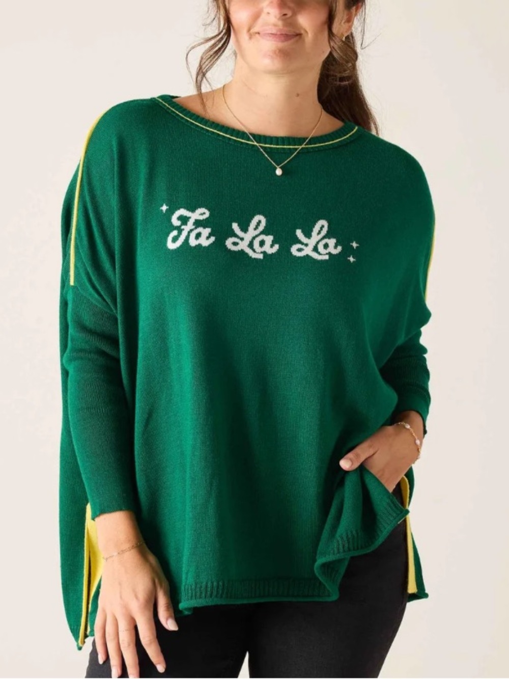 Mersea Catalina Fa La La Sweater One Size